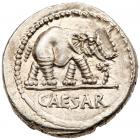 Julius Caesar. Silver Denarius (3.98g), 49-44 BC Superb EF