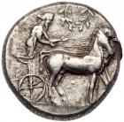 Sicily, Gela. Silver Tetradrachm (17.56g), 430-425 BC EF