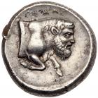 Sicily, Gela. Silver Tetradrachm (17.56g), 430-425 BC EF - 2