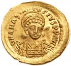 Anastasius I, AD 491-518. Gold solidus (4.48g) Nearly Mint State