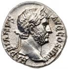 Hadrian, AD 117-138. Silver Denarius (3.41g) EF