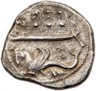 Phoenicia, Byblos. 'Ozba'al (Azbaal), c. 400-376 BC. Silver Stater (13.15g) EF