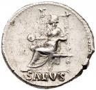 Nero, AD 54-68. Silver Denarius (3.60g) EF - 2