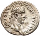 Gaius 'Caligula,' AD 37-41, with Agrippina Senior. Silver Denarius (3.76g) VF or