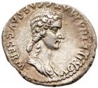 Gaius 'Caligula,' AD 37-41, with Agrippina Senior. Silver Denarius (3.76g) VF or - 2