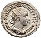 Gordian III, AD 238-244. Silver Antoninianus (3.45g) Mint State