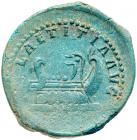 Postumus, Gallo-Roman Emperor, AD 259-268. AE Sestertius (15.82g). Nearly EF - 2