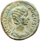 Julia Mammaea, mother of Severus Alexander, AD 222-235. AE Sestertius (23.19g) N