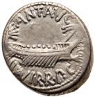 Mark Antony, as Triumvir, 43-30 BC. Silver Denarius (3.71g) VF