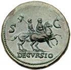 Nero, AD 54-68. AE Sestertius (25.22g) Superb EF - 2