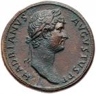 Hadrian, AD 117-138. AE Sestertius (25.99g) About EF