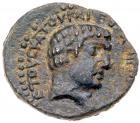 Cleopatra VII and Mark Antony, rulers of the East. AE 21 (4.71g), 36-30 BC EF - 2