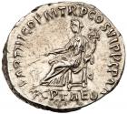 Trajan, AD 98-117. Silver Denarius (3.43g) Nearly Mint State - 2