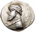 Parthian Kingdom. Mithradates II. Silver Drachm (3.87 g), 121-91 BC EF