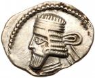 Parthian Kingdom. Vologases I. Silver Drachm (3.59 g), second reign, ca. AD 58-77