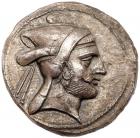 Kingdom of Persis. Bagadat. Silver Tetradrachm (17.72 g), early 3rd Century BC.