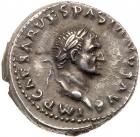 Vespasian, Silver Denarius (3.36 g). AD 69-79