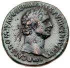 Domitian. AE As (12.00 g). AD 81-96 VF