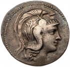 Attica, Athens. Silver Tetradrachm (16.60 g), ca. 165-42 BC. New Style issue. VF