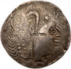 Celtic. Eastern Europe, Transylvania. Silver Tetradrachm (12.02 g), ca. 2nd-1st century BC. Ringelkopfreiter type