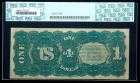 1869, $1 United States Note. PCGS Fine 12 - 2