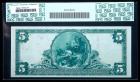 1902, $5 National Bank Note. The Mellon NB, Pittsburgh, PA. Charter #6301. PCGS New 62PPQ - 2