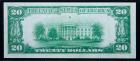 1928, $20 Federal Reserve Note. PMG Gem Uncirculated 65EPQ - 2