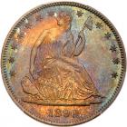 1890 Liberty Seated 50C PCGS MS67