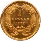 1872 $1 Gold Indian PCGS MS67 - 2