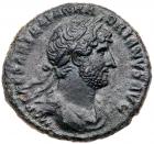 Hadrian. AE As (12.82 g). AD 117-138 Nearly EF