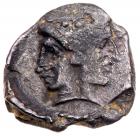 WITHDRAWN - Judaea. Persian Period. Philistia, Uncertain mint. Silver Obol (0.62 g), ca. mid 5th century -333 BC. - 2