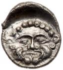 Judaea. Persian Period. Philistia, Uncertain mint. Silver Obol (0.74 g), ca. mid 5th century -333 BC. - 2