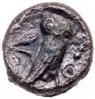 Judaea. Persian Period. Philistia, Uncertain mint. Silver Drachm (3.03 g), ca. mid 5th century -333 BC. - 2