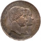 Belgium. 5 Francs, 1853 PCGS Unc - 2