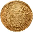 Colombia. 8 Escudos, 1818-FM (Popayan) PCGS MS61 - 2