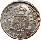 Mexico. 1/2 Real, 1801-Mo FT PCGS MS63 - 2