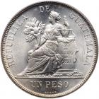 Guatemala. Peso, 1895 PCGS MS65