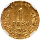 Mexico. Peso, 1904-Mo M NGC MS64 - 2