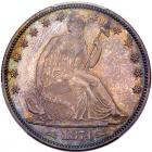 1874 Liberty Seated 50C. Arrows PCGS Proof 65