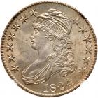 1824 Capped Bust Half Dollar NGC MS65