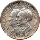 Philippines. Peso, 1936-M NGC MS64