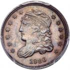 1836 Bust H10C. Lg 5C PCGS MS65