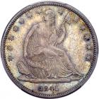 1841 Liberty Seated 50C PCGS MS64