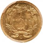 1859-C $1 Gold Indian PCGS MS62 - 2