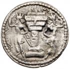 Sasanian Empire. Shahpur I, ADD 240-272. Silver Obol (0.70 g) Choice VF - 2