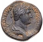 Hadrian. AE Sestertius (24.27 g). AD 117-138 VF