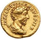 Marcus Aurelius, as Caesar, AD 139-161. Gold Aureus (6.81g) About VF