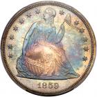 1859 Liberty Seated $1 PCGS Proof 66