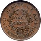 1804 C-8 R1 Spiked Chin NGC graded MS61 Brown - 2