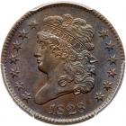 1828 C-3 R1 13-Star Obverse PCGS graded MS63 Brown, CAC Approved